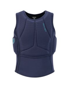 Pro Limit Prallschutz Weste Womens Flare Vest Half Padded Side Zip Navy/Turquise 2024 Westen 1