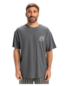 Quiksilver T-Shirt CL FREEDOM SWEL KZM0-Iron Gate Herren 2025 T-Shirts 1