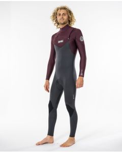 Rip Curl Neoprenanzug DAWN PATROL C/ZIP GB ST 5/3 Herren Langarm 0463-WINE 2023 Langarm Neoprenanzug 1