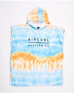 Rip Curl Poncho HOODED PRINT TOWEL - BOY - 1651-BLUE/WHITE 2022 Poncho 1