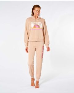 Rip Curl Pullover WAVE SHAPERS HOOD 1046-TAN Damen 2022 Sweater 1