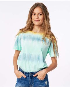 Rip Curl T-Shirt SALTY SEA TIE DYE TEE 8089-LIGHT AQUA Damen 2022 Tops 1