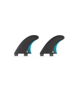 Roam Wellenreiter Finnen Quad Rear Fin Set two tab Schwa - 2025 Finnen 1