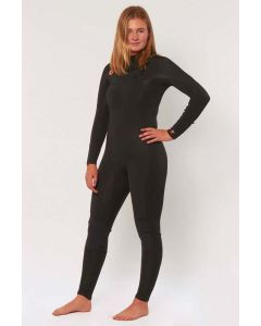 Sisstr Neoprenanzug SEVEN SEAS CHEST FULL 3/2 Damen Langarm SBK - Solid Black 2022 Langarm Neoprenanzug 1