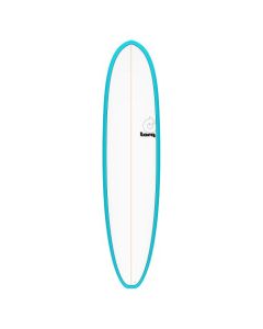 Torq Wellenreiter Epoxy TET V+ Funboard Blau Pinline 2025 Surfboards 1