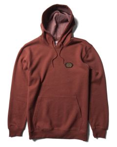 Vissla Pullover Solid Sets Eco PO Hoodie HBR-Barn Red Heather Herren 2024 Sweater 1
