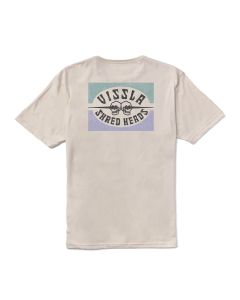 Vissla T-Shirt Shred Heads Organic Tee BON-Bone Herren 2025 T-Shirts 1