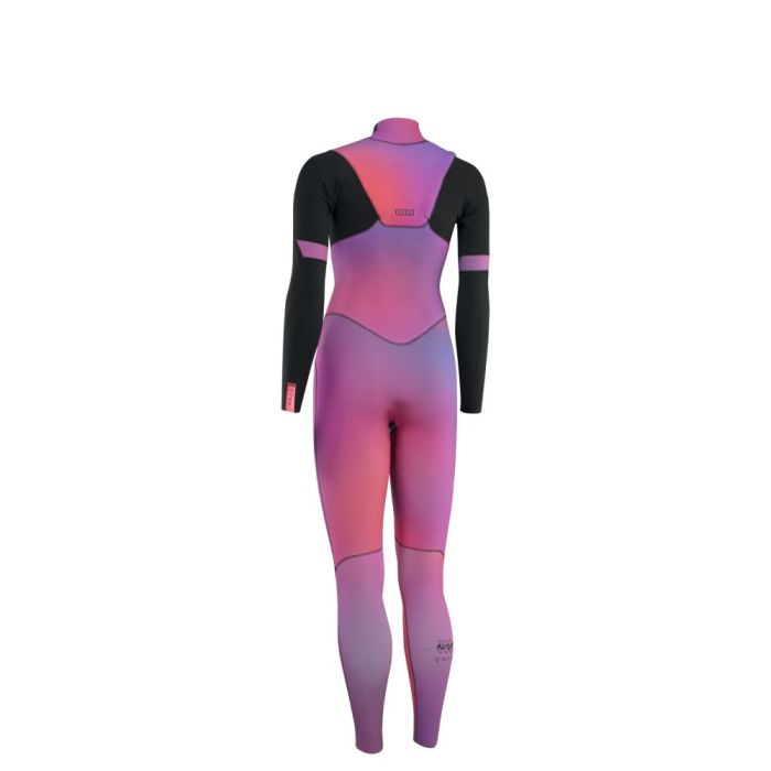 ION Neoprenanzug Amaze Core Front Zip 4/3 Damen Langarm 012 pink-gradient 2024 Langarm Neoprenanzug 2