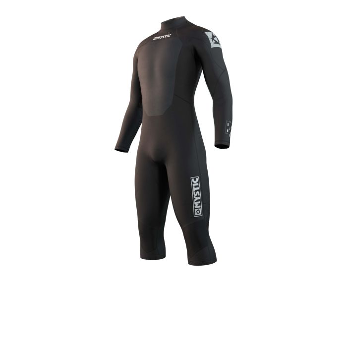 Mystic Neoprenanzug Brand Longarm Shortleg Bzip Flatlock 3/2 Herren Overknee 900-Black 2024 main product photo