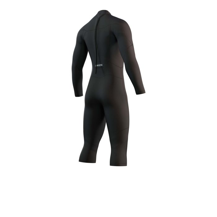 Mystic Neoprenanzug Brand Longarm Shortleg Bzip Flatlock 3/2 Herren Overknee 900-Black 2024 Shorty Neoprenanzug 2