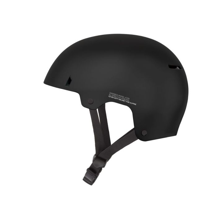 Sandbox Wassersport Helm ICON LOW RIDER BLACK (MATTE) 2025 Wakeboard Helme 4