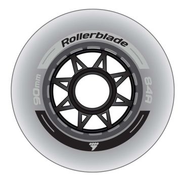 Rollerblade Inline Skates Rollen 100mm/LQ9 Wheel/Bearing Hydro SE clear 2023 Inline Skates 1