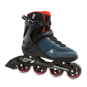 Rollerblade Inline Skates Sirio 80 blu/arancio speziato 2022 Skaten 1