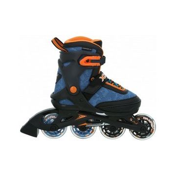 Stuf Inline Skates XOOM 2 BOY schwarz-blau-orange 2021 Inline Skates 1