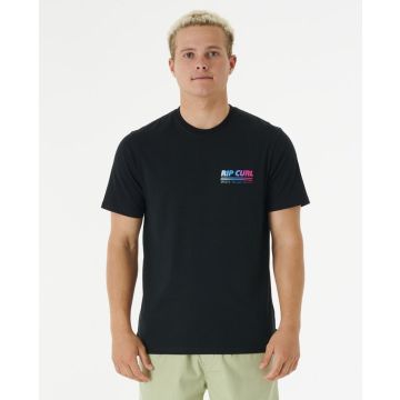 Rip Curl T-Shirt SURF REVIVAL DECAL TEE 90-BLACK 2023 T-Shirts 1