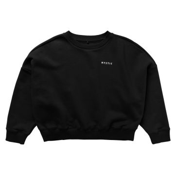 Mystic Pullover Dropped Shoulder Crew Sweat 900-Black 2023 Sweater 1