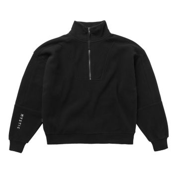 Mystic Pullover The Heat Zip Up Sweat 900-Black 2023 Sweater 1