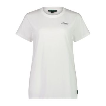 NKB T-Shirt WMS Script Tee 100-White 2023 Frauen 1