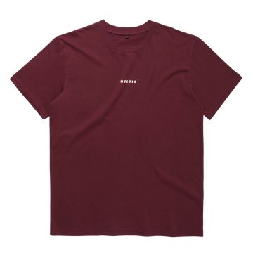 Mystic T-Shirt Tactic Tee 321-Red Wine Herren 2024 Männer 1