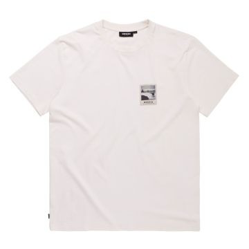 Mystic T-Shirt Fjord Tee 109-Off White Herren 2024 Fashion 1