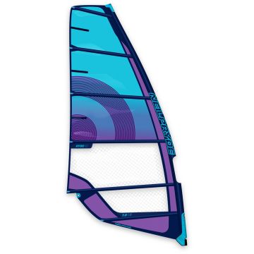 Neil Pryde Windsurf Segel Ryde HD C4 deep purple / aqua 2023 Freeride 1