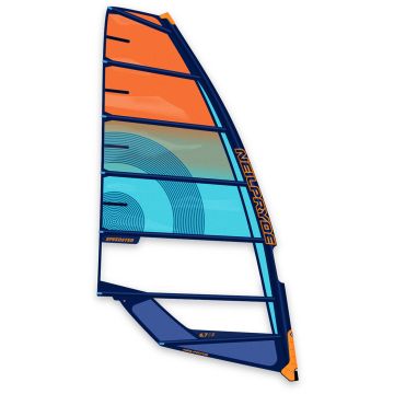 Neil Pryde Windsurf Segel Speedster C8 blue / orange 2023 Race 1