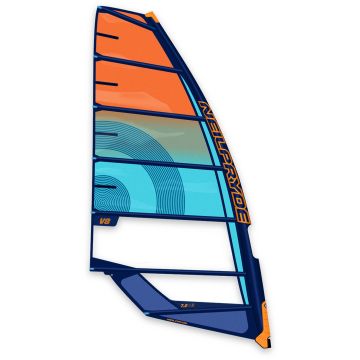 Neil Pryde Windsurf Segel V8 C8 blue / orange 2023 Segel 1
