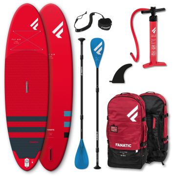 Fanatic SUP Komplett Set Package Fly Air/Pure red 2024 Aufblasbare-SUP-Boards 1