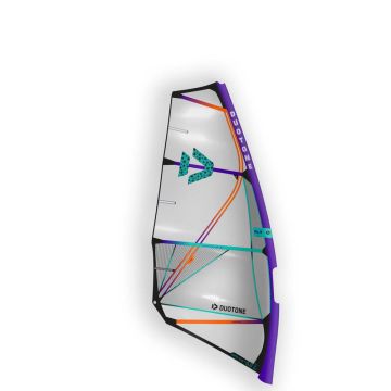 Duotone Windsurf Segel Super_Star SLS C10:off-white/orange 2022 Wave 1