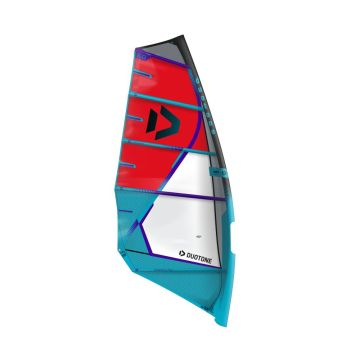 Duotone Windsurf Segel Duke C12:red/turquoise 2024 Windsurfen 1