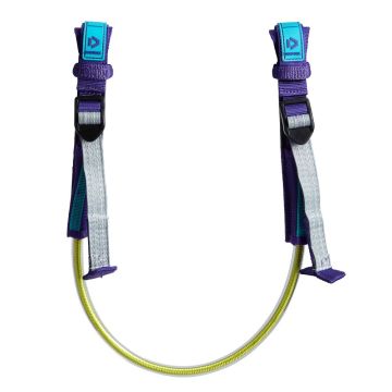 Duotone Trapeztampen Harness Lines Vario Center purple/yellow Windsurfen 1