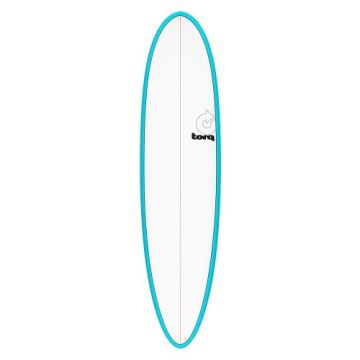 Torq Wellenreiter Epoxy TET Funboard Blau Pinline 2024 Surfboards 1