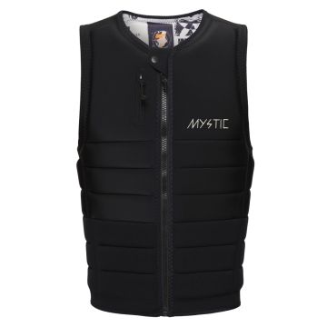 Mystic Prallschutzweste The Dom Impact Vest Fzip Wake 900-Black 2024 Wakeboarden 1