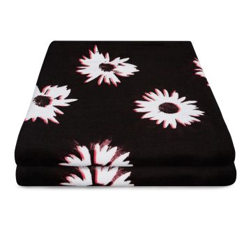 Mystic Handtuch Towel Quickdry 905-Black Allover 2023 Poncho 1