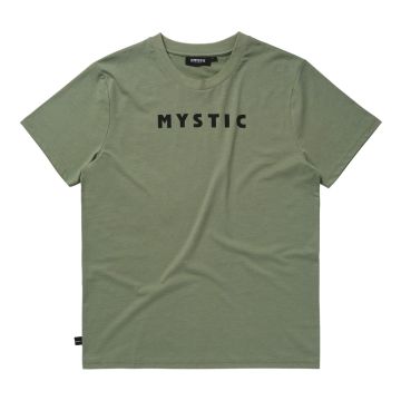 Mystic T-Shirt Icon Tee Men 643-Dark Olive 2023 Fashion 1