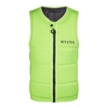 Mystic Prallschutzweste Brand Impact Vest Fzip Wake CE 260-Flash Yellow 2024 Wakeboarden 1