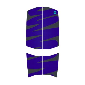 Duotone Kite Zubehör Traction Pad Front C54:dark-grey/violet 2024 Kite Zubehör 1