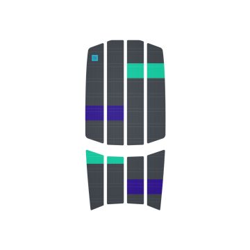 Duotone Kite Zubehör Traction Pad Team Front (Mini) C54:dark-grey/violet 2024 Bindungen 1