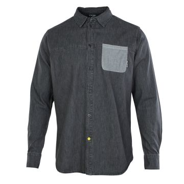 Duotone Hemd Shirt LS Denim dark grey 2021 Fashion 1