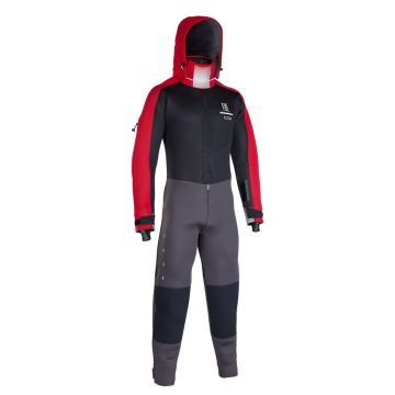 ION Trockenanzug Fuse Drysuit BZ DL 4/3 Herren black/red 2024 Trockenanzug 1