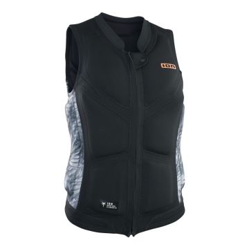 ION Prallschutzweste Lunis Vest Front Zip 900 black 2024 Wakeboarden 1