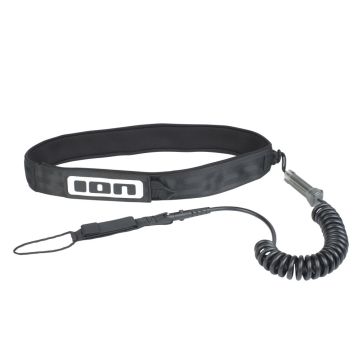 ION Wing Leash Wing/SUP Leash Core Coiled Hip Safety black 2024 Leashes 1