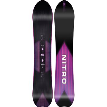 Nitro Snowboard DROPOUT schwarz Herren 2024 Boards 1