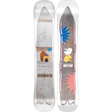 Nitro Snowboard MINI THRILLS mehrfarbig Junior 2024 Boards 1