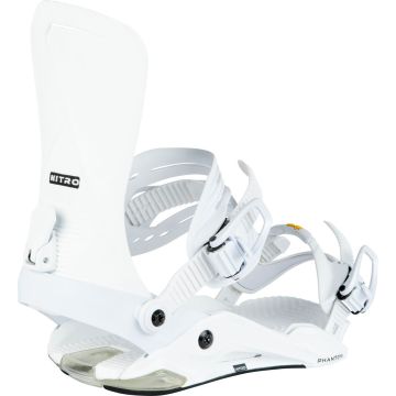 Nitro Snowboard Bindung PHANTOM WHITE Herren 2024 Snowboard 1