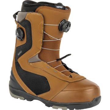 Nitro Snowboard Boot Club Boa Boot brown-black 2023 Snowboard 1