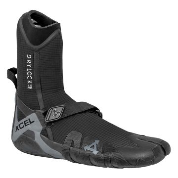 Xcel Neoprenschuhe Boot Drylock Split Toe 5 Black/Grey 2023 Neopren Schuhe 1