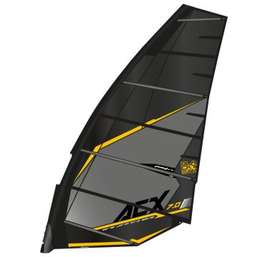 Point 7 Windsurf Segel AC-X Black 2023 Race 1