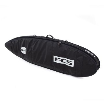 FCS Boardbag Travel 1 All Purpose 6'0" Black/Grey 2023 Zubehör 1