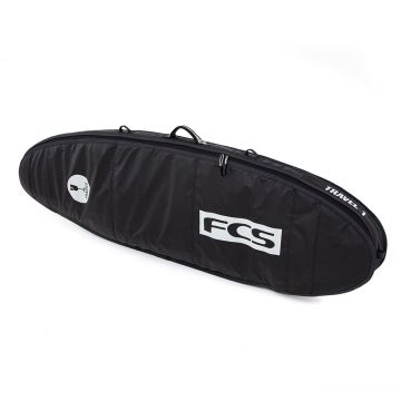 FCS Boardbag Travel 1 Long Board Black/Grey (co) Wellenreiten 1